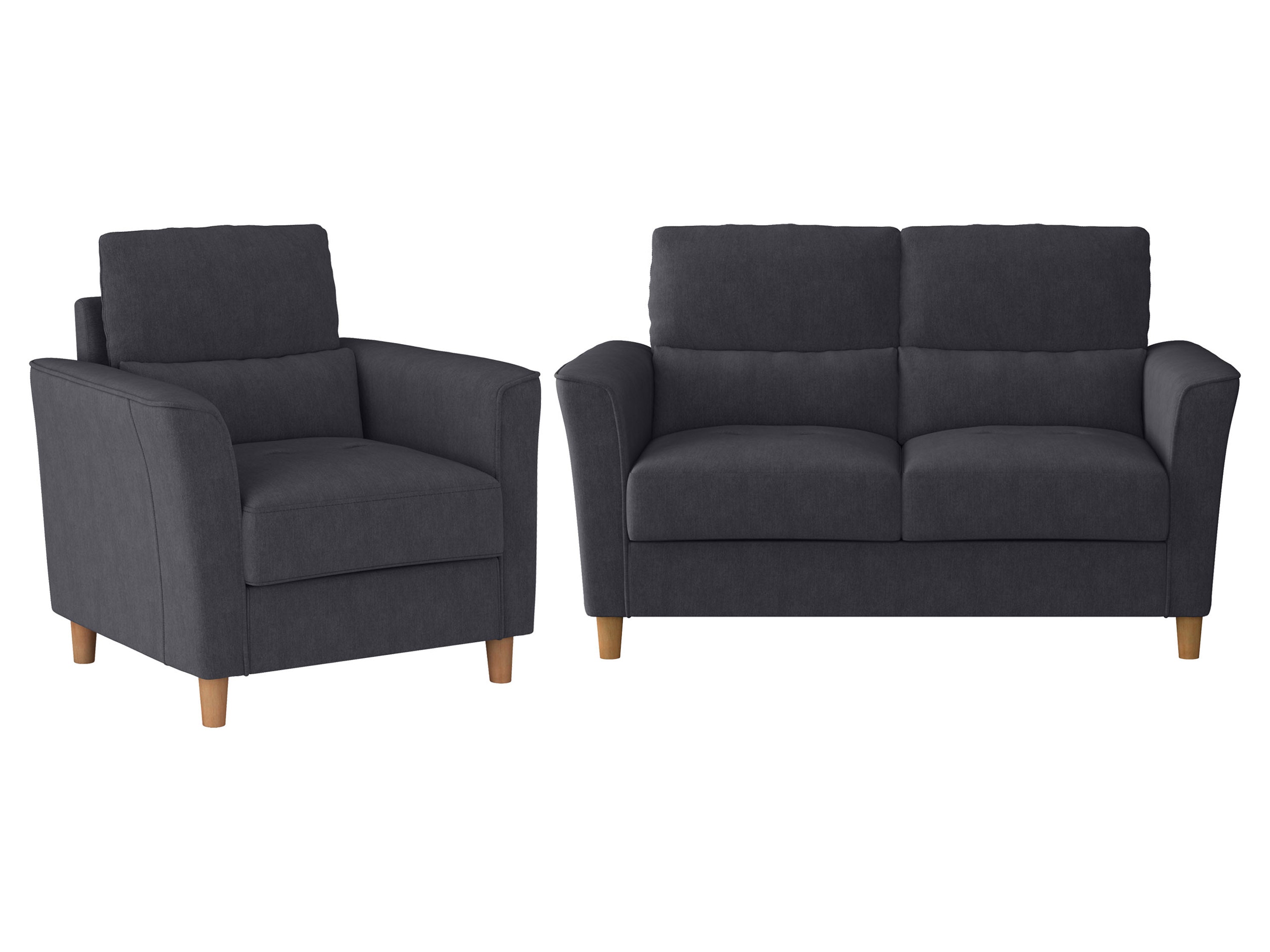 Loveseat and chair set hot sale