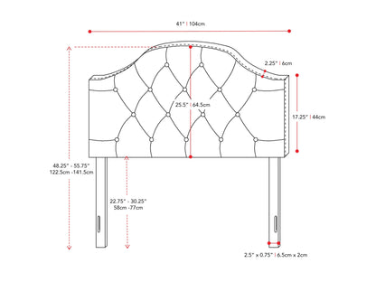 Light grey diamond tufted headboard, twin size, with soft fabric upholstery and elegant design.