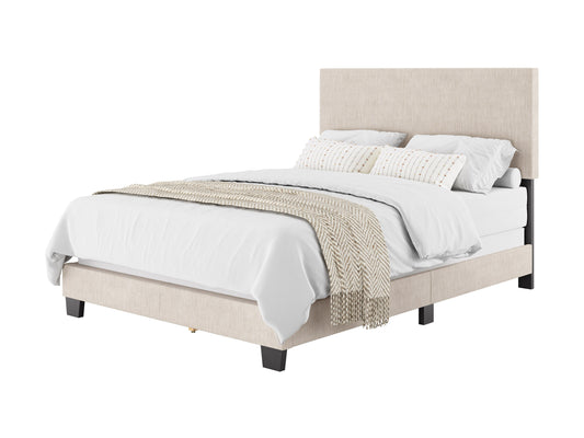 Modern Minimalist Upholstered Bed