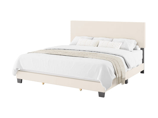 Boucle King Bed