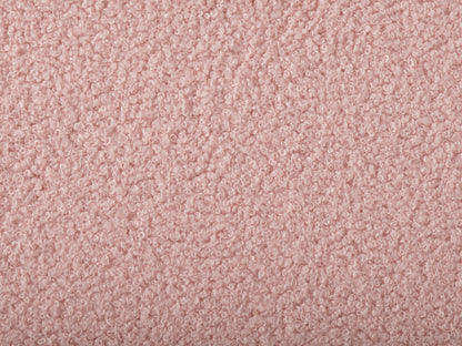 Pink Boucle Bed