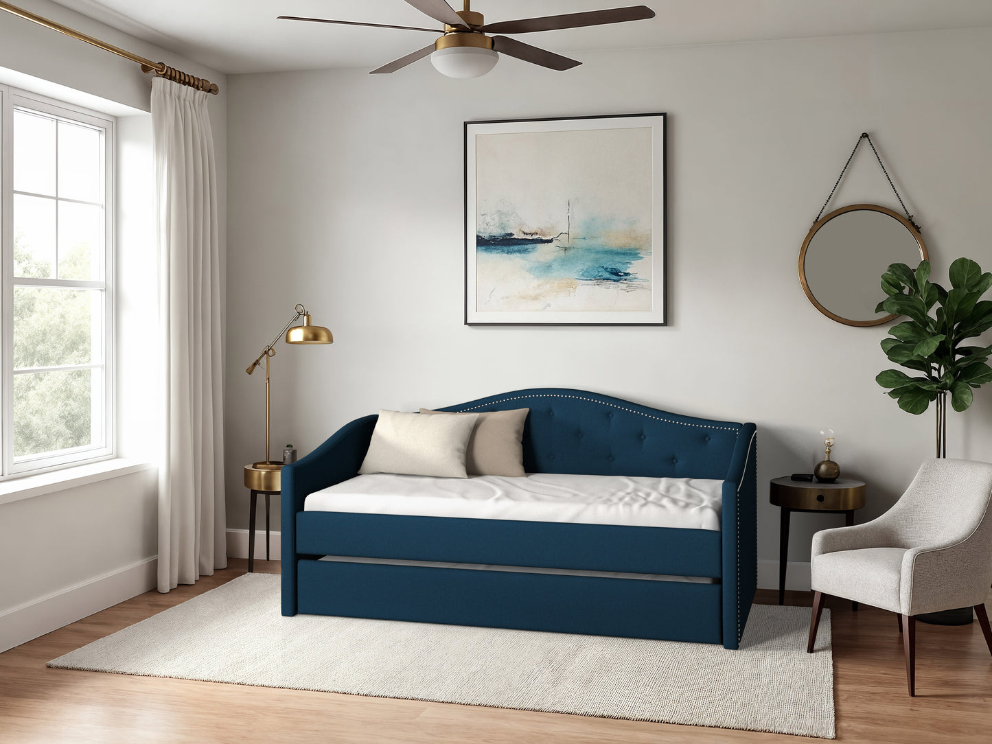 Twin Day Bed with Trundle