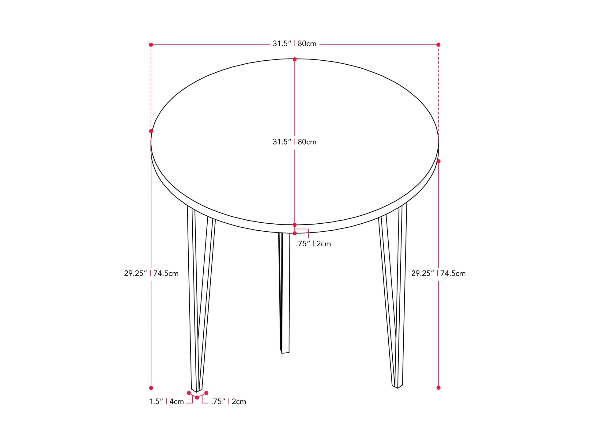 Small round white marble dining table with sleek gold metal legs, modern design for stylish dining spaces