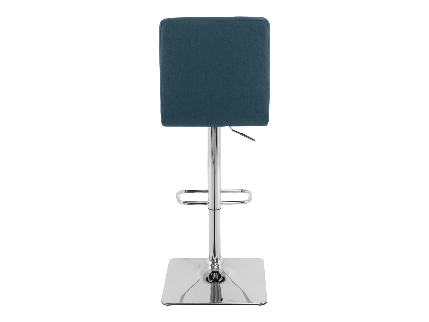 Teal Tufted Adjustable Stools