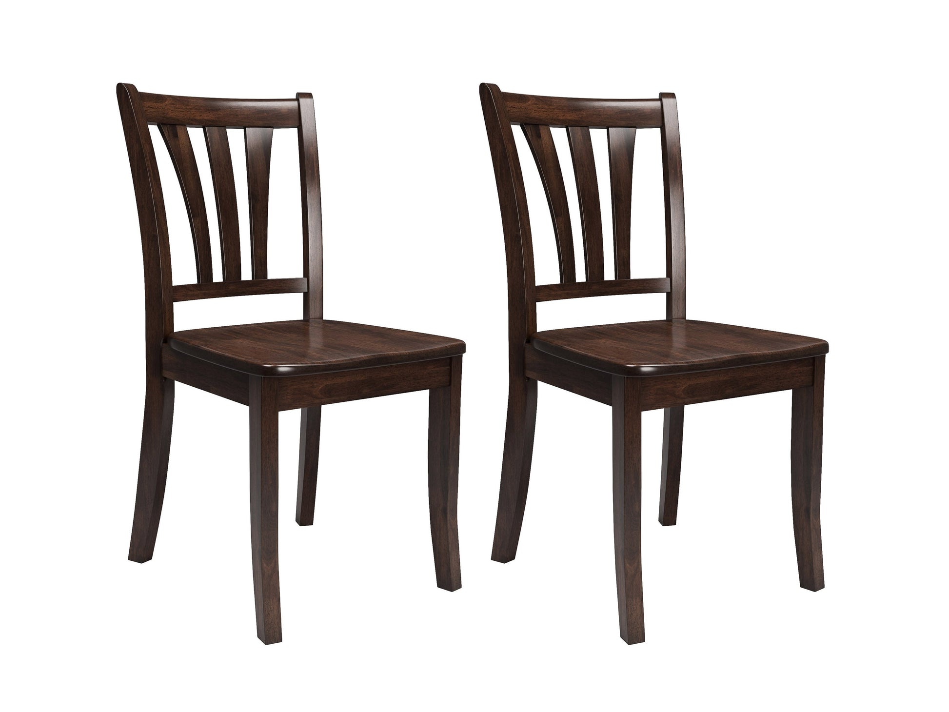 Extendable oval dining set, 5pc - espresso finish, includes table and four chairs, elegant and space-saving design.