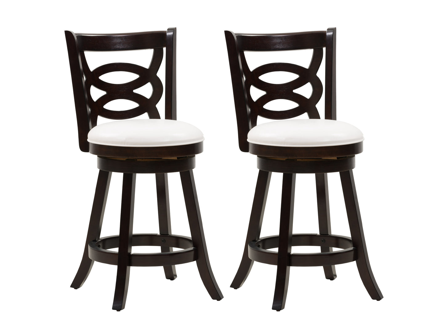 Wood Bar Stools, Counter Height