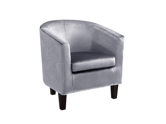 Velvet Barrel Chair