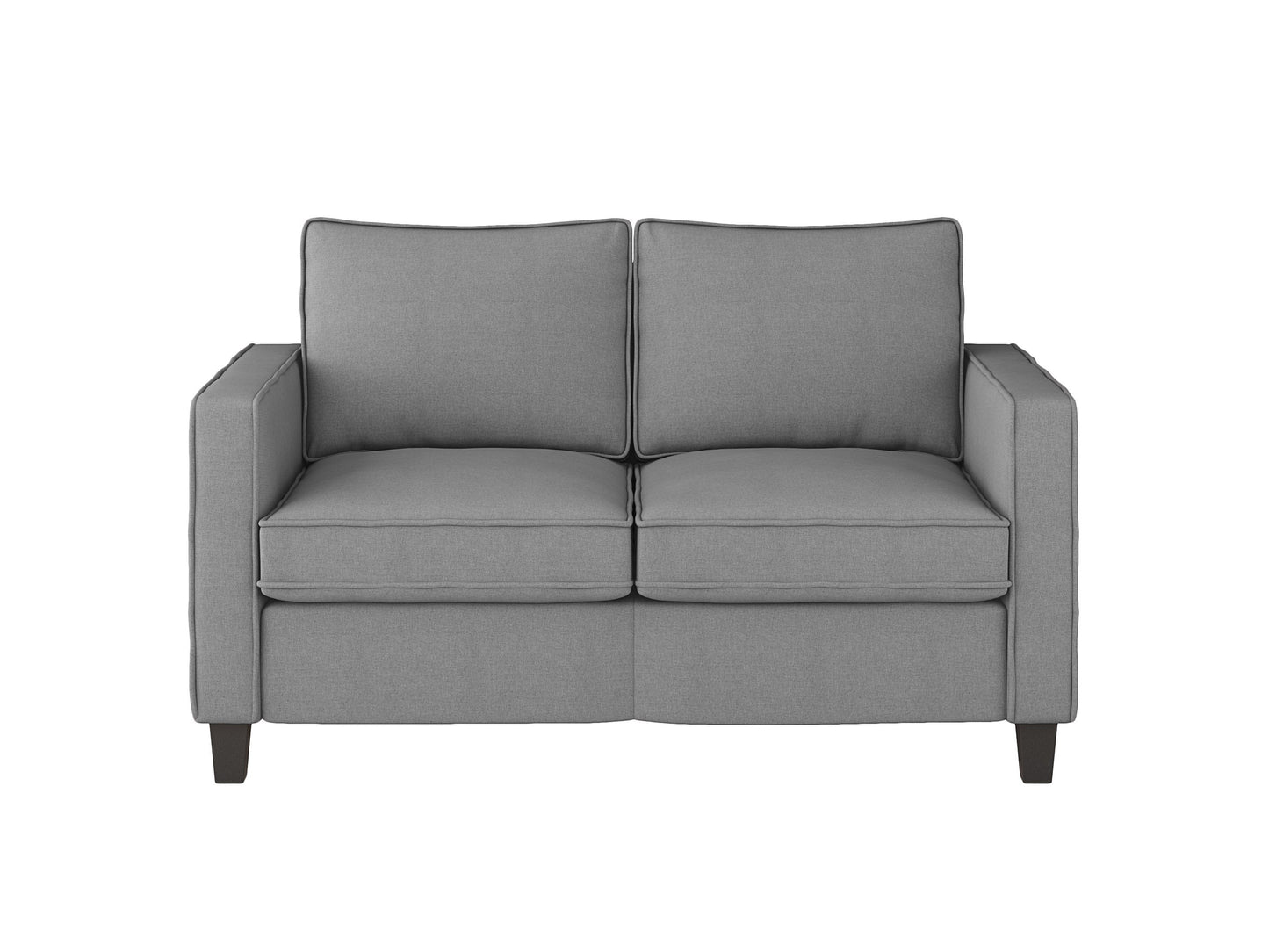 light grey 2 Seater Sofa Loveseat Georgia Collection product image by CorLiving#color_georgia-light-grey