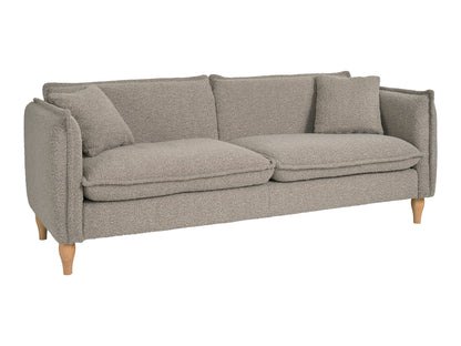 Light Gray Boucle Sofa