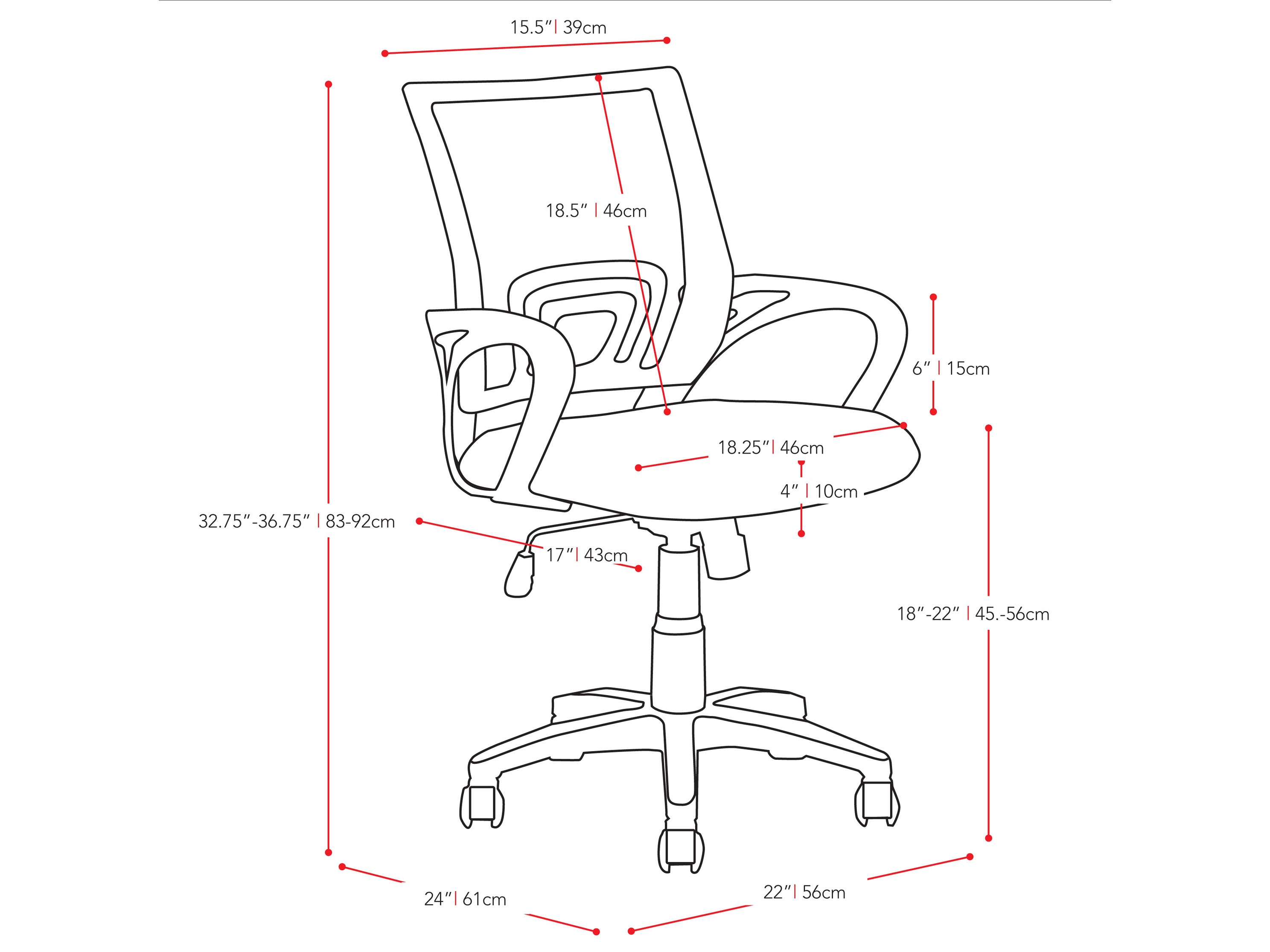 Pink mesh back office chair with ergonomic design, adjustable height, and swivel base for home or office use.