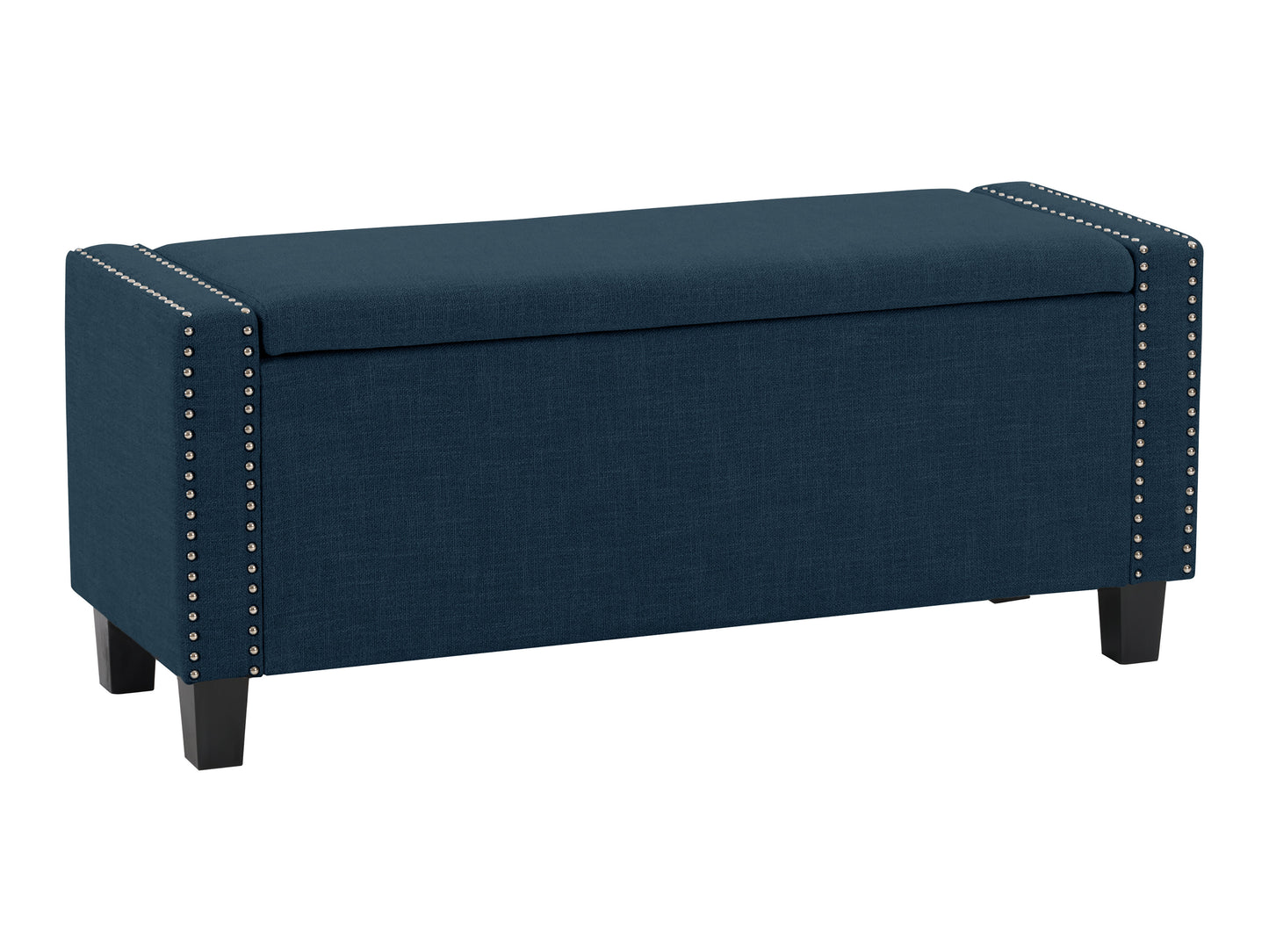 Blue Storage Bench