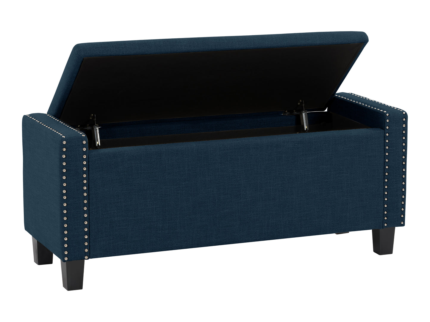 Blue Storage Bench