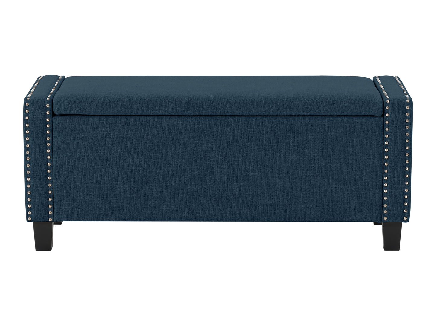 Blue Storage Bench