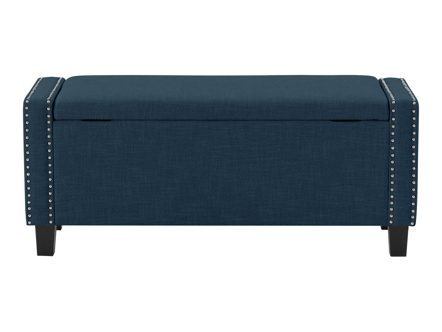 Blue Storage Bench