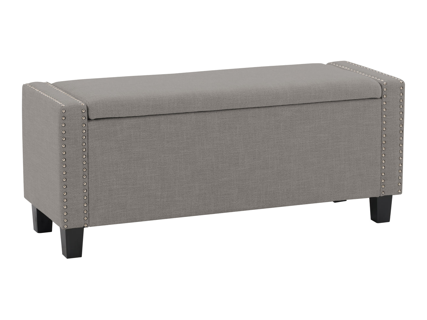 Grey Storage Bench