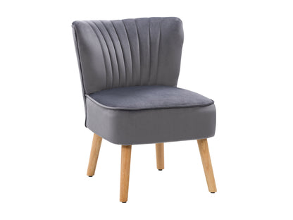 Luxurious teal velvet accent chair with gold metal legs, tufted backrest, and plush cushioning, perfect for modern living rooms or stylish office spaces.