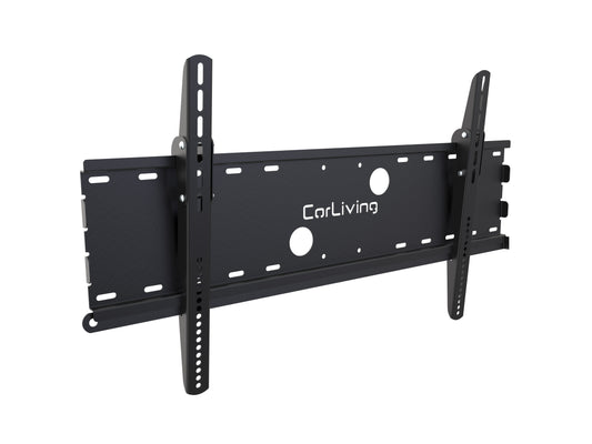 Fixed TV wall mount for 40" to 100" TVs, sturdy black steel construction with a low-profile design, easy installation, and universal VESA compatibility for secure and space-saving TV mounting.