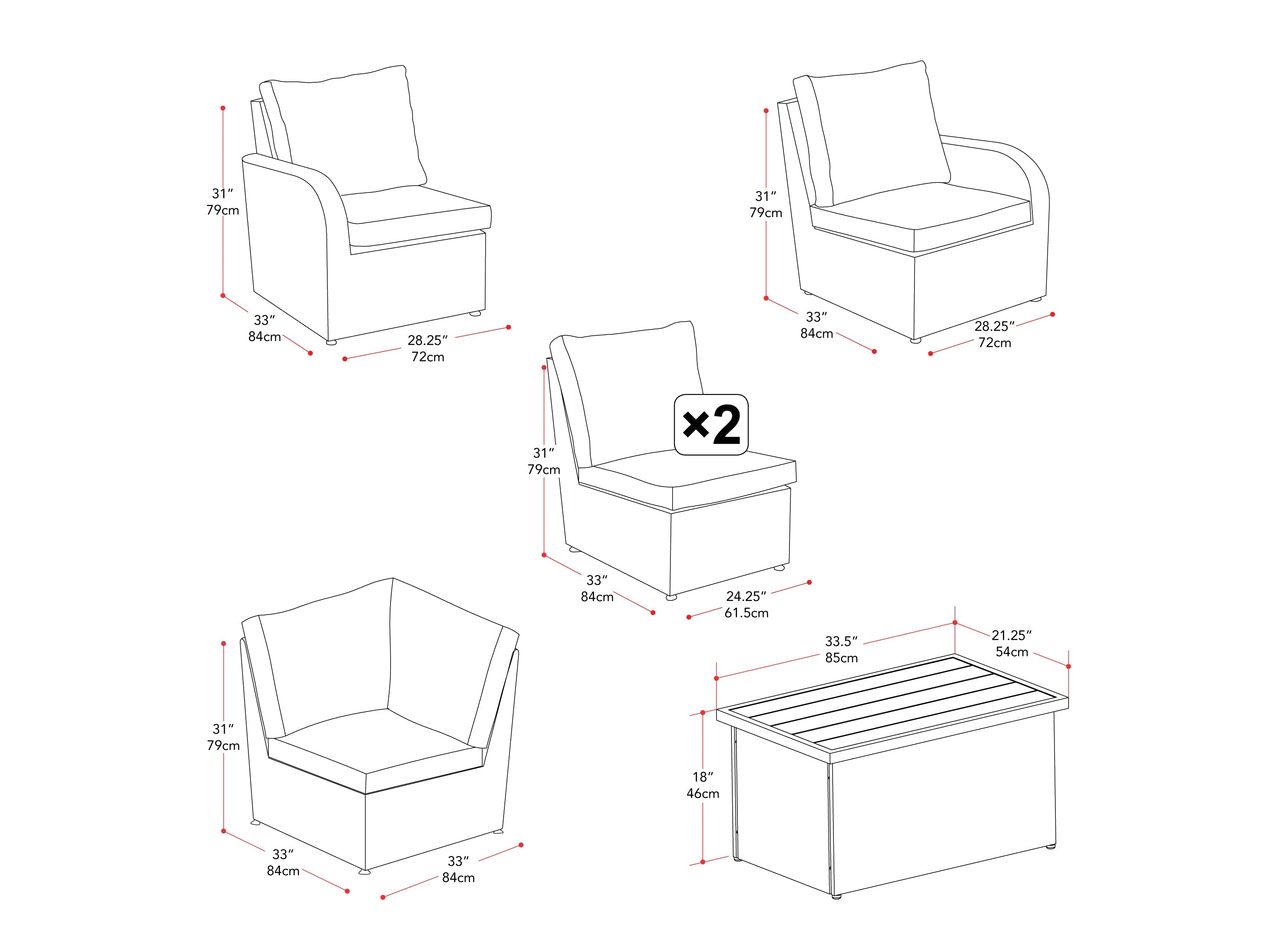 Outdoor wicker sectional set, 6-piece, blue cushions, modern patio furniture, durable rattan, weather-resistant.