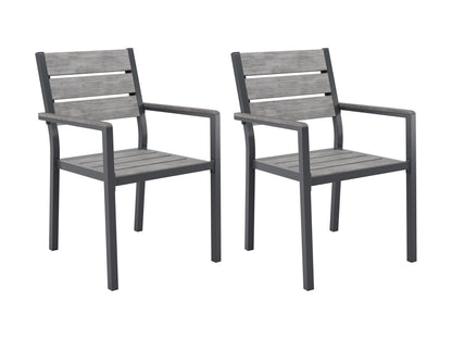 Patio Dining Chairs, Set of 2