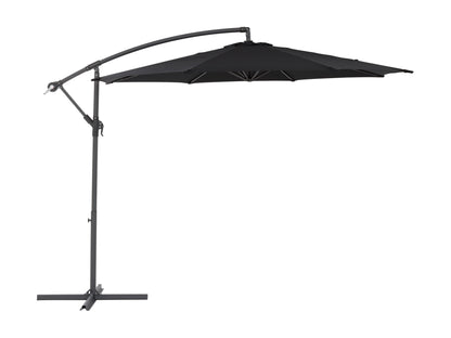 9.5ft Tilting Offset Patio Umbrella - Black