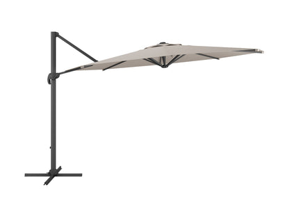 grey deluxe offset patio umbrella 500 Series product image CorLiving#color_ppu-grey