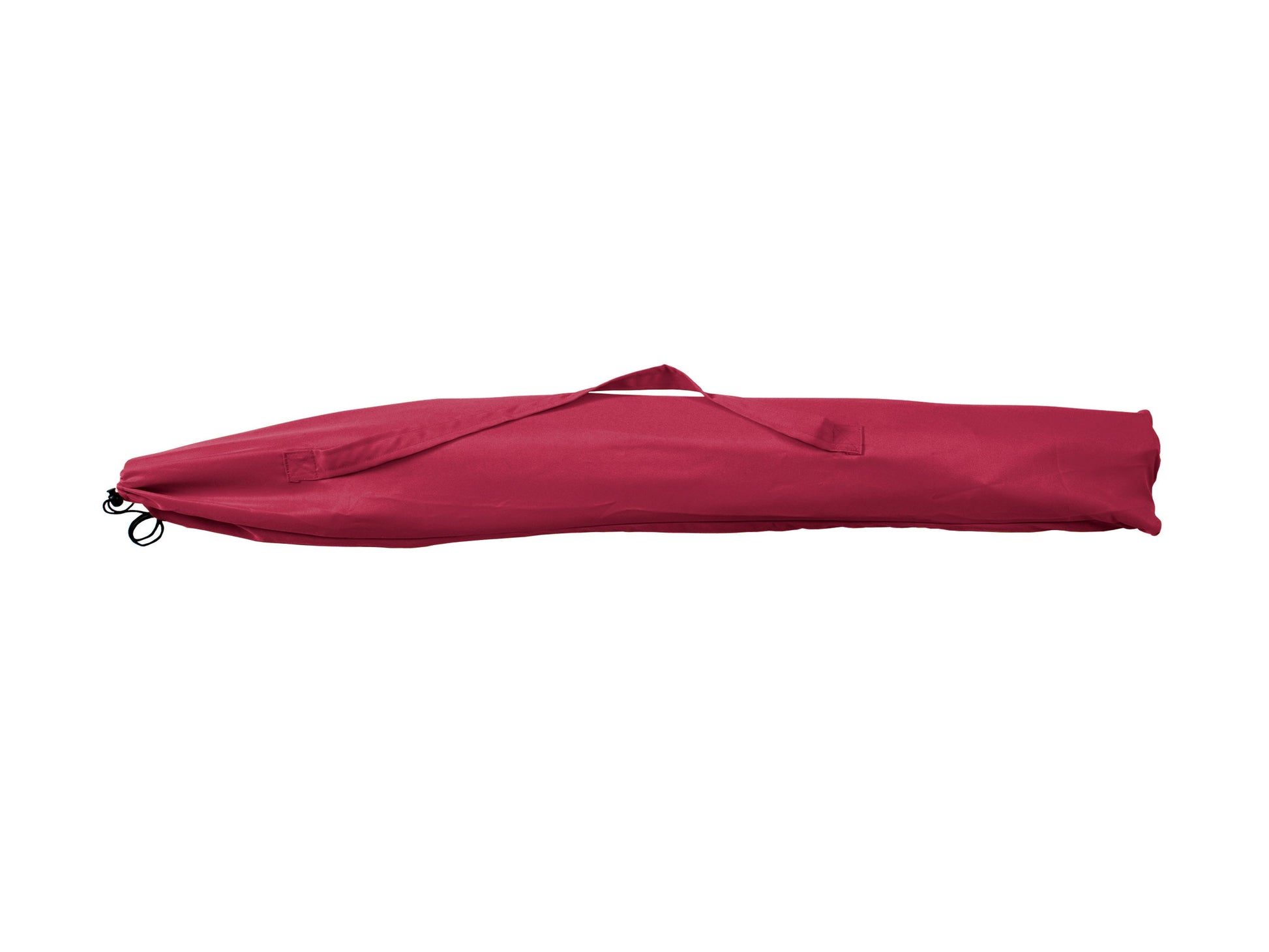 Wine red 7.5ft beach umbrella with UV protection, sturdy aluminum pole, and tilt feature for adjustable shade.