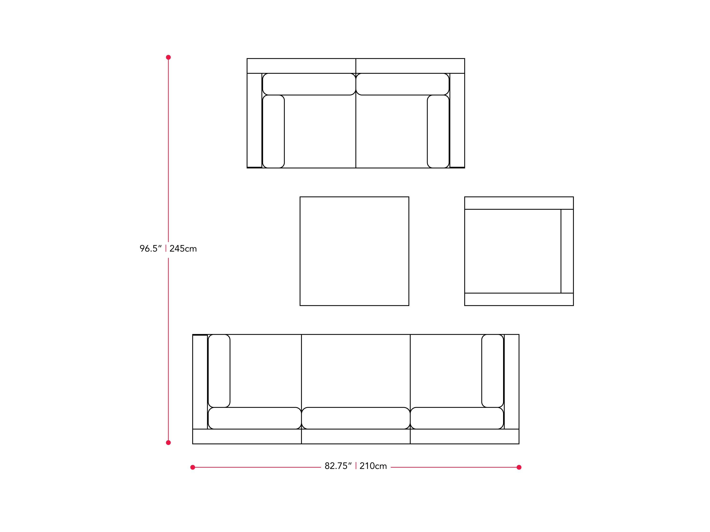 Outdoor Sofa Set, 7pc