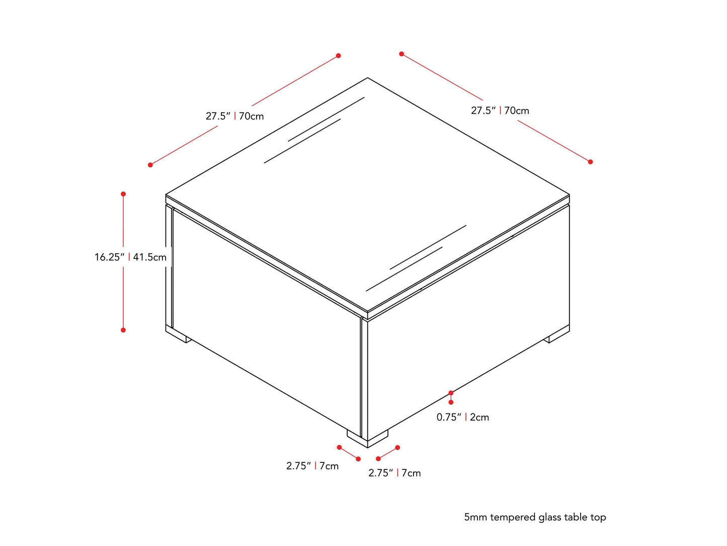 Square grey outdoor coffee table with sleek design, durable materials, and minimalist style for patio or garden spaces.