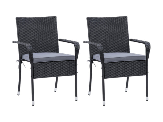 Stackable patio chairs set, grey mesh fabric, lightweight aluminum frame, ergonomic design, outdoor furniture.