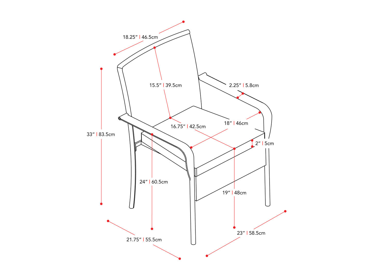 Patio Dining Set 5pc