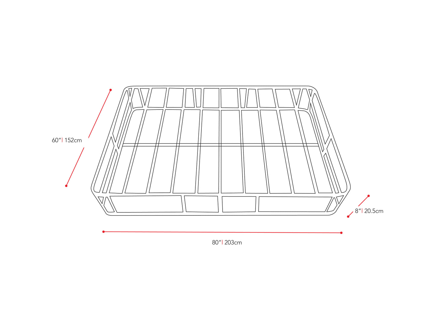 Queen box spring in light gray fabric with a sturdy wooden frame, ready-to-assemble design, and supportive mattress foundation. Ideal for enhancing bed stability and comfort.