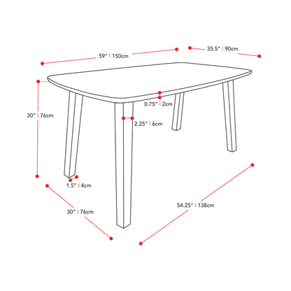 Mid Century Modern Dining Table