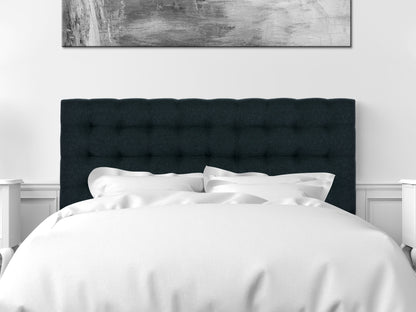 blue Modern Headboard, Queen Valencia Collection lifestyle scene by CorLiving#color_blue