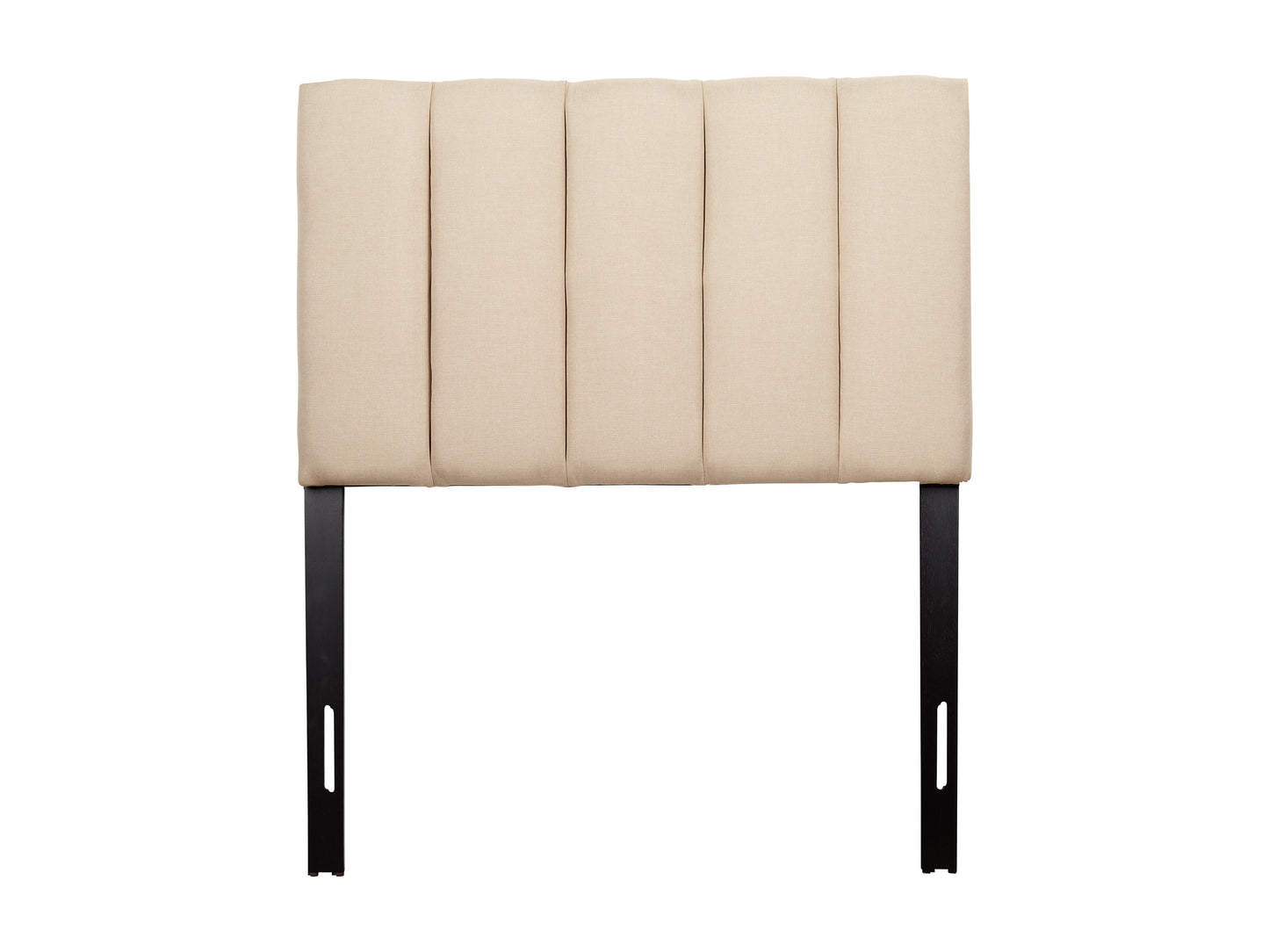 cream Panel Headboard, Twin / Single Helena Collection product image by CorLiving#color_cream