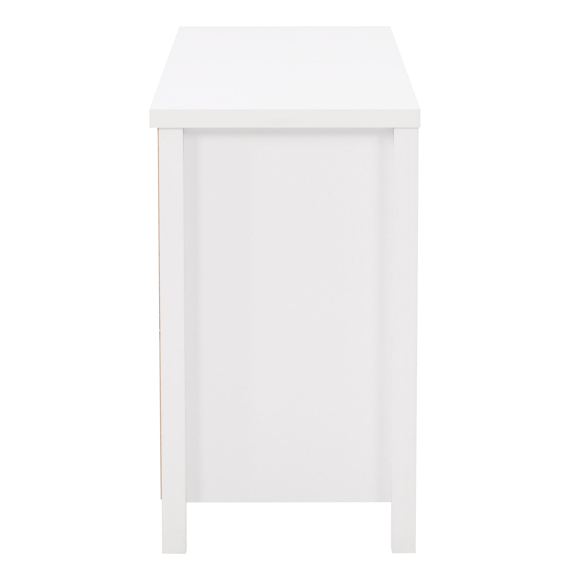 white 6 Drawer Dresser Boston Collection product image by CorLiving#color_white