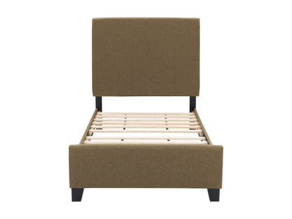 Clay Contemporary Twin / Single Bed Juniper Collection product image by CorLiving#color_juniper-clay