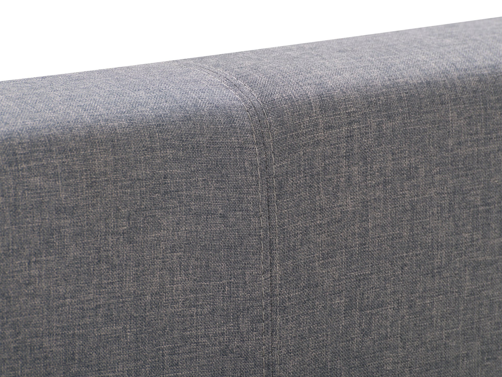 grey Contemporary Twin / Single Bed Juniper Collection detail image by CorLiving#color_juniper-grey