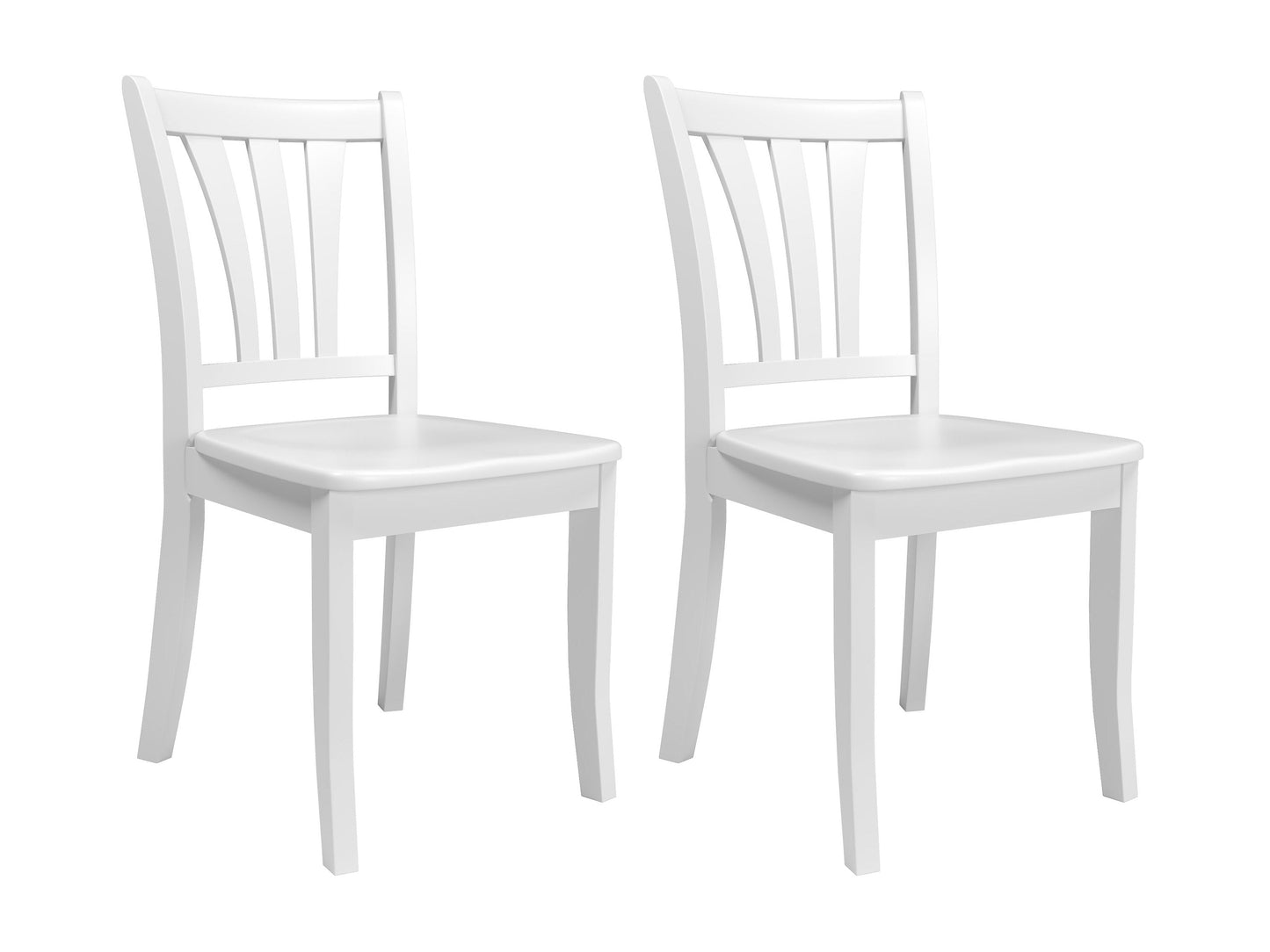 Dillon White Solid Wood Dining Chairs, Set of 2 product image#color_dillon-white