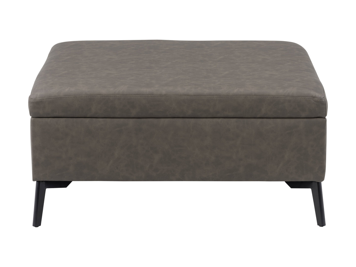 grey Mid-Century Modern Ottoman Linden Collection product image by CorLiving#color_linden-grey