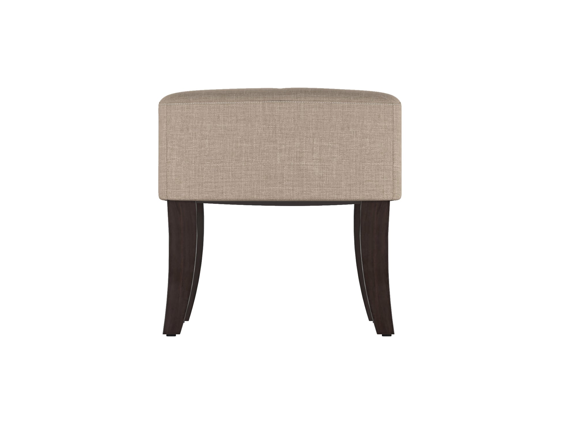 taupe Upholstered Bench Antonio Collection product image by CorLiving#color_antonio-taupe