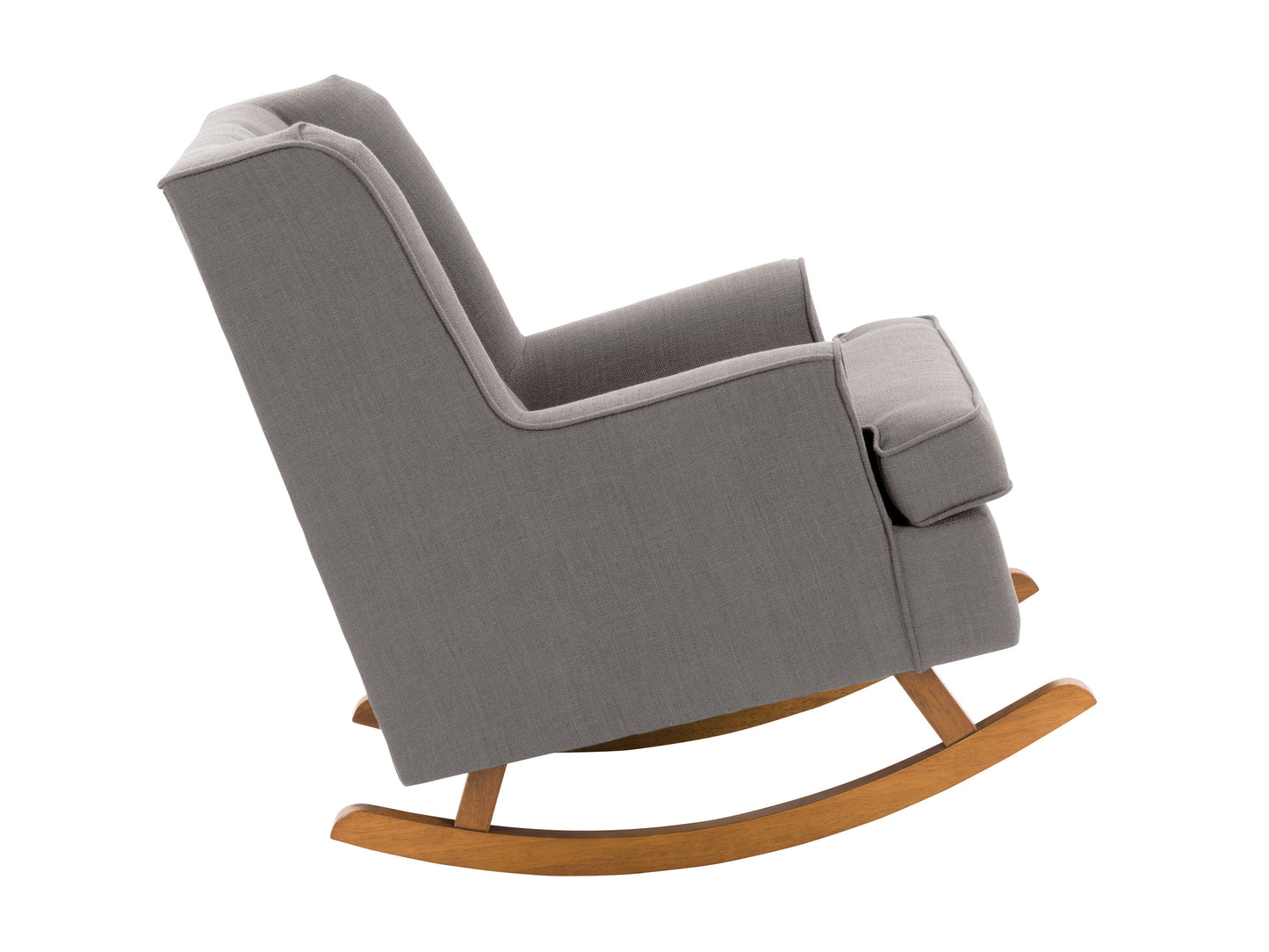 light grey Modern Rocking Chair Freya Collection product image by CorLiving#color_freya-light-grey