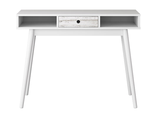 white Mid Century Desk Acerra Collection product image by CorLiving#color_white