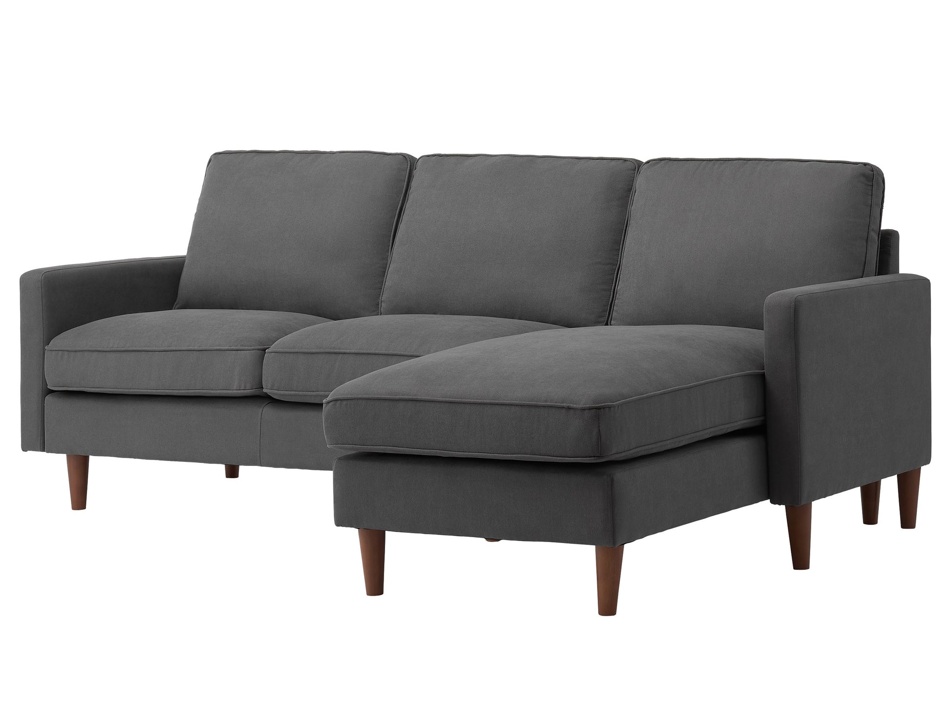 grey Reversible Sectional Sofa Lena collection product image by CorLiving#color_grey