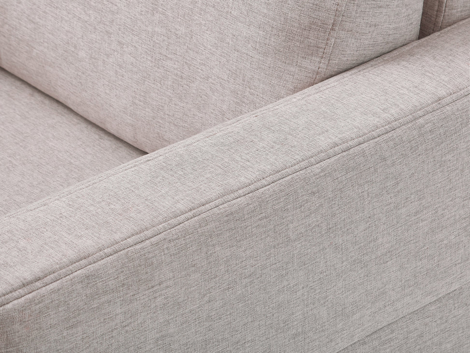 light grey Modern Armchair Clara Collection detail image by CorLiving#color_clara-light-grey