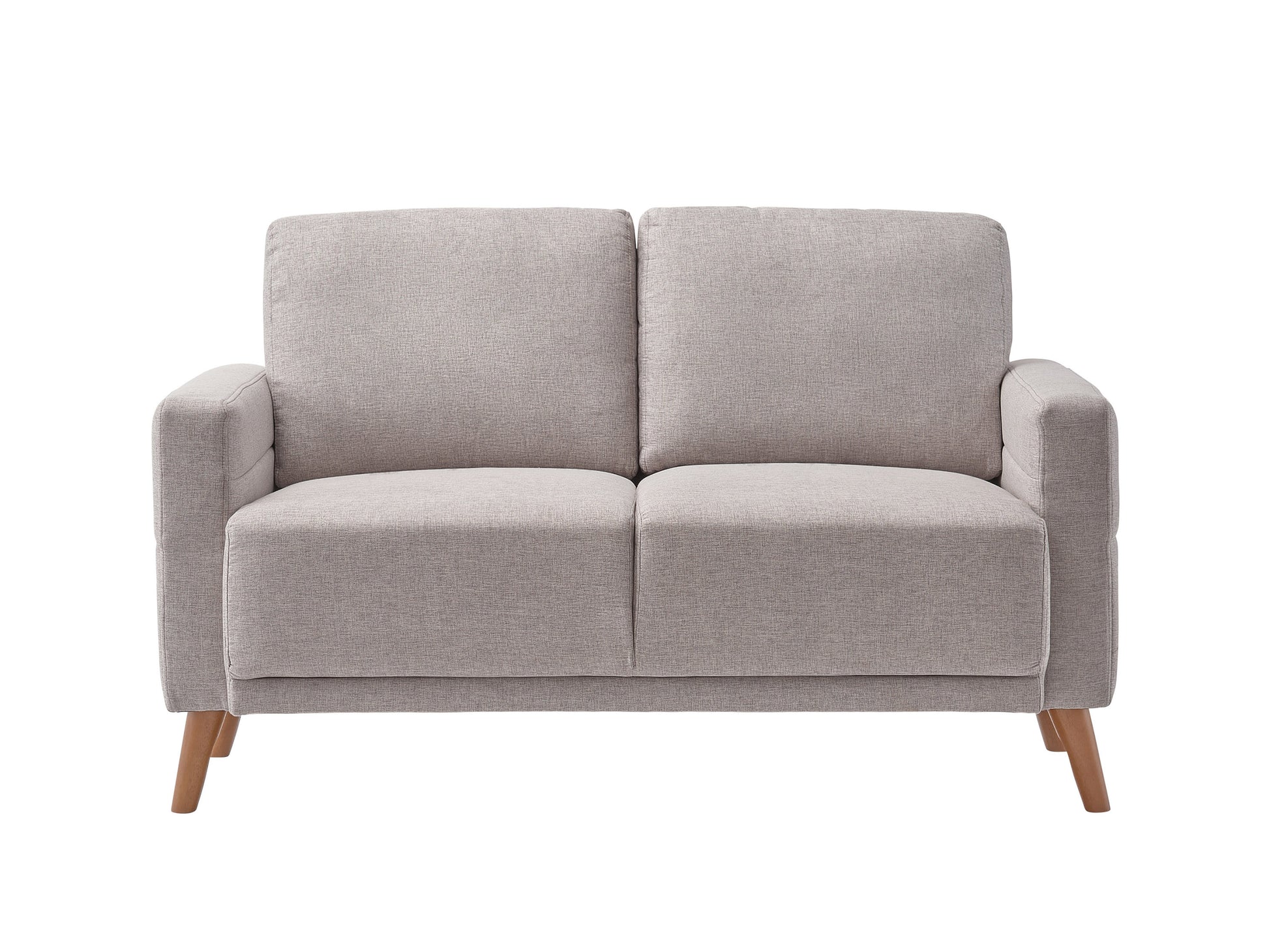 light grey 2 Seat Sofa Loveseat Clara collection product image by CorLiving#color_clara-light-grey