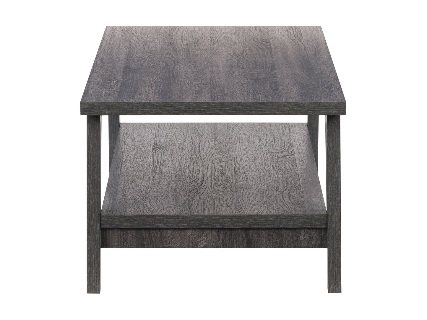 dark grey Two Tier Coffee Table Hollywood Collection product image by CorLiving#color_dark-grey