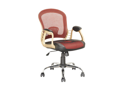 red Mesh Office Chair Quinn Collection product image by CorLiving#color_red