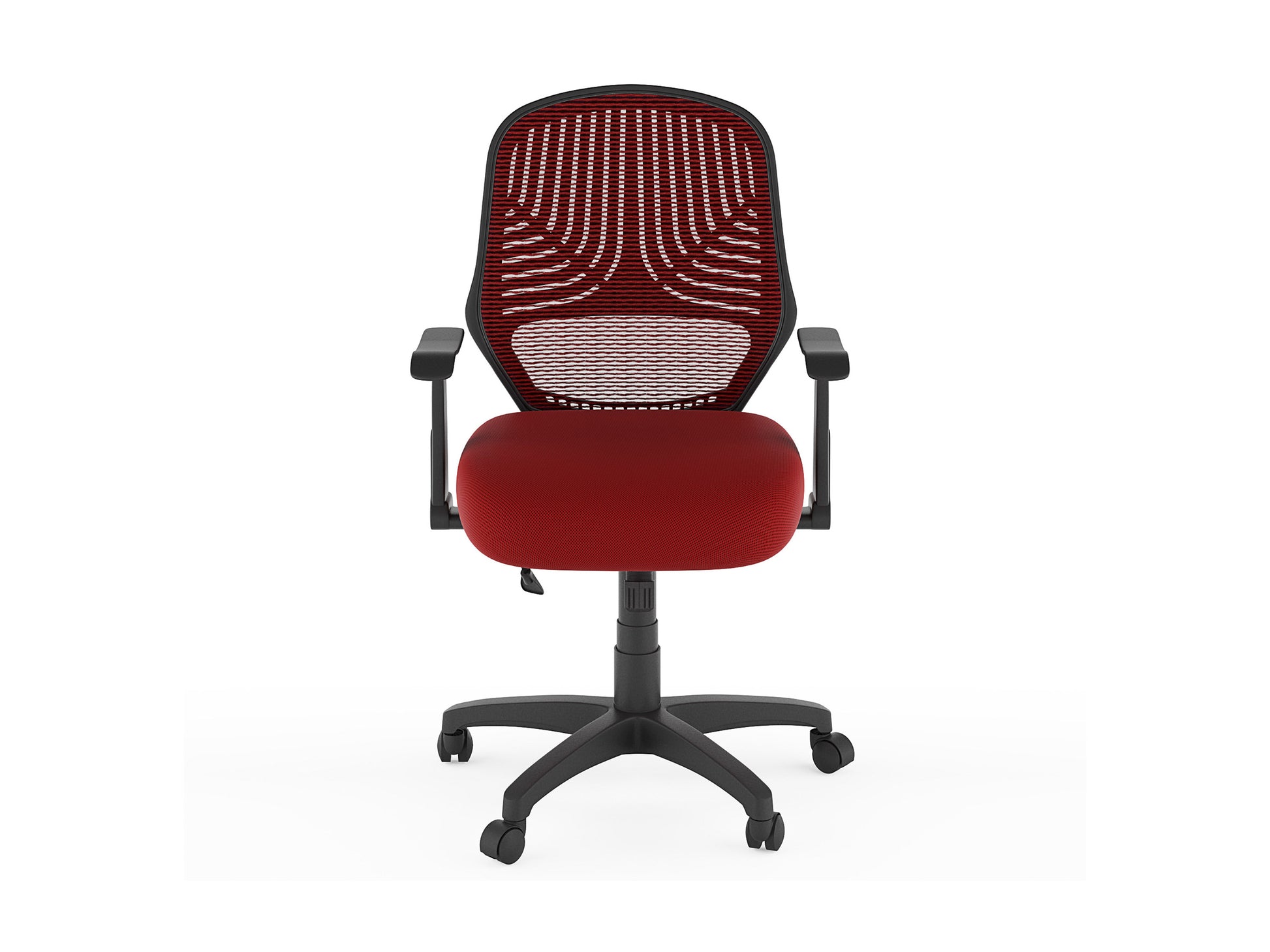 red Mesh Office Chair Avery Collection product image by CorLiving#color_red