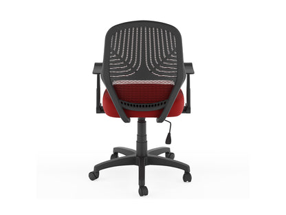 red Mesh Office Chair Avery Collection product image by CorLiving#color_red