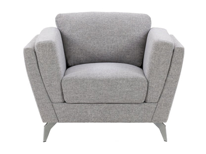 light grey Upholstered Armchair Lansing Collection product image by CorLiving#color_lansing-light-grey